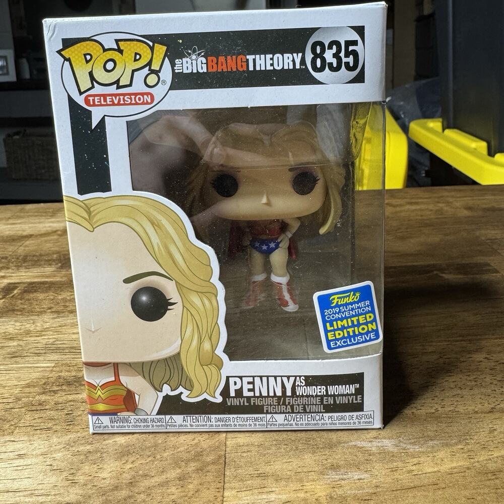 Funko Pop! Big Bang Theory - Penny as Wonder Woman 2019 Summer Convention LE 835